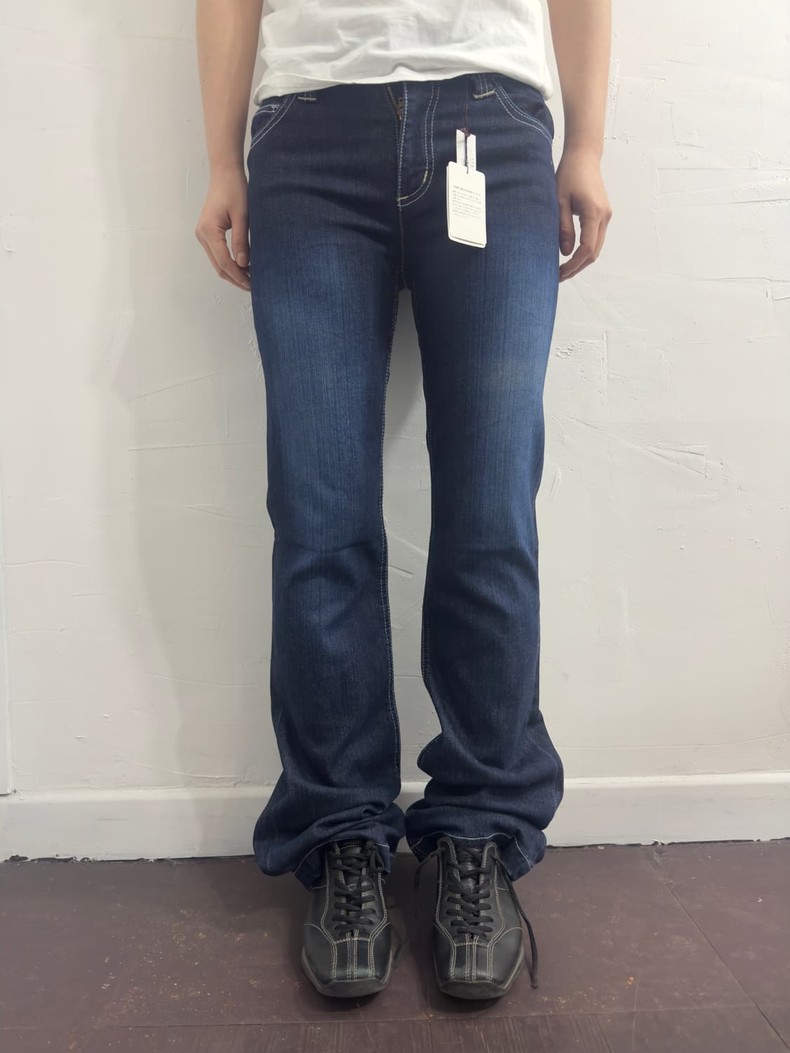 denim bootscut pants 상품이미지1