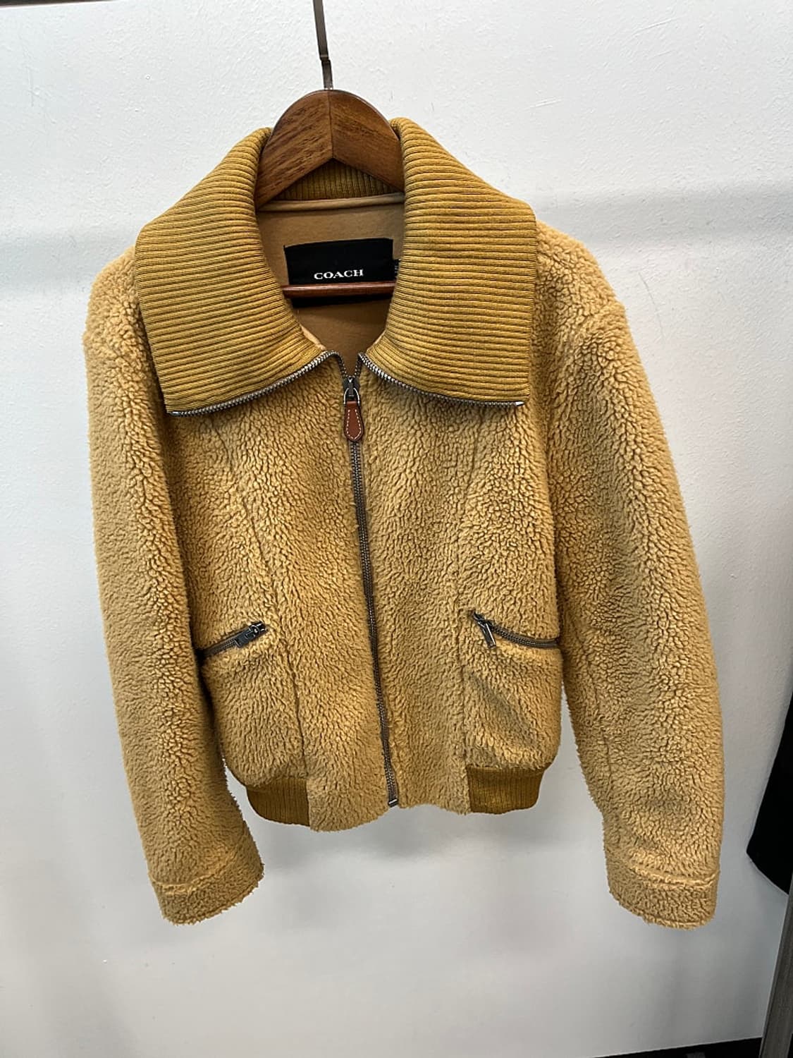 여) 코치 양털 집업자켓  상품이미지2