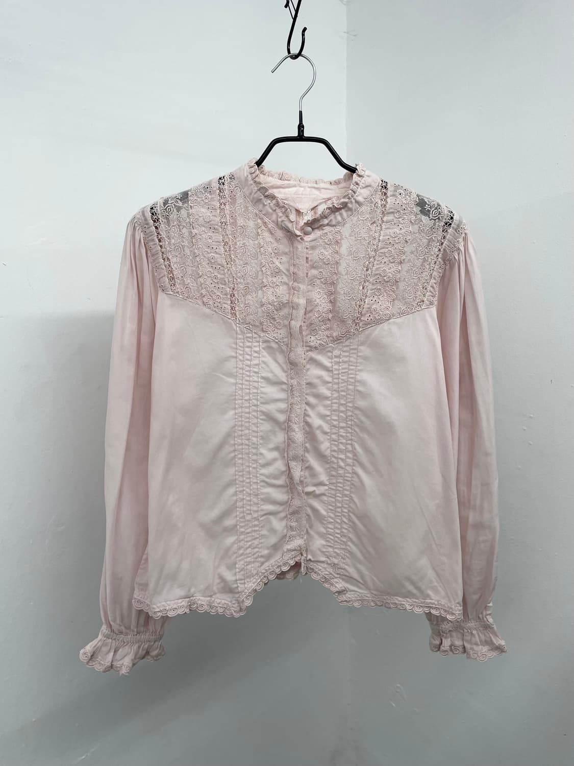 핑크 페어리 히메 레이스 디테일 블라우스💕 상품이미지6