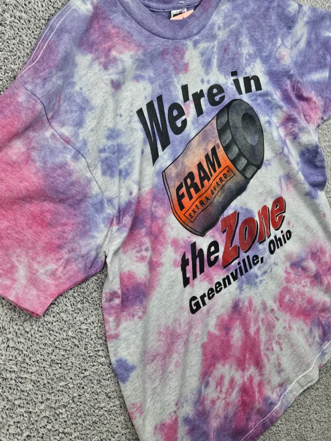 프룻오브더룸 빈티지 반팔 티셔츠 다잉커스텀 ( XL ) / 11802 상품이미지6