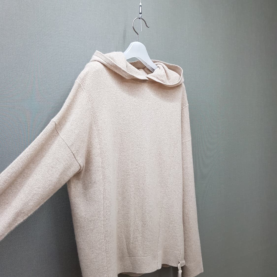 한섬 타임 캐시미어 블랜딩 후드니트 F사이즈 상품이미지2