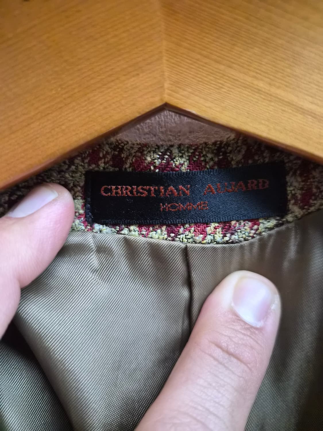 100) Christian Aujard 블레이저 팝니다 상품이미지4