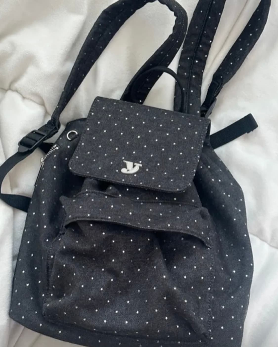 여밈 미니 데이 백팩 별 땡땡이 상품이미지1