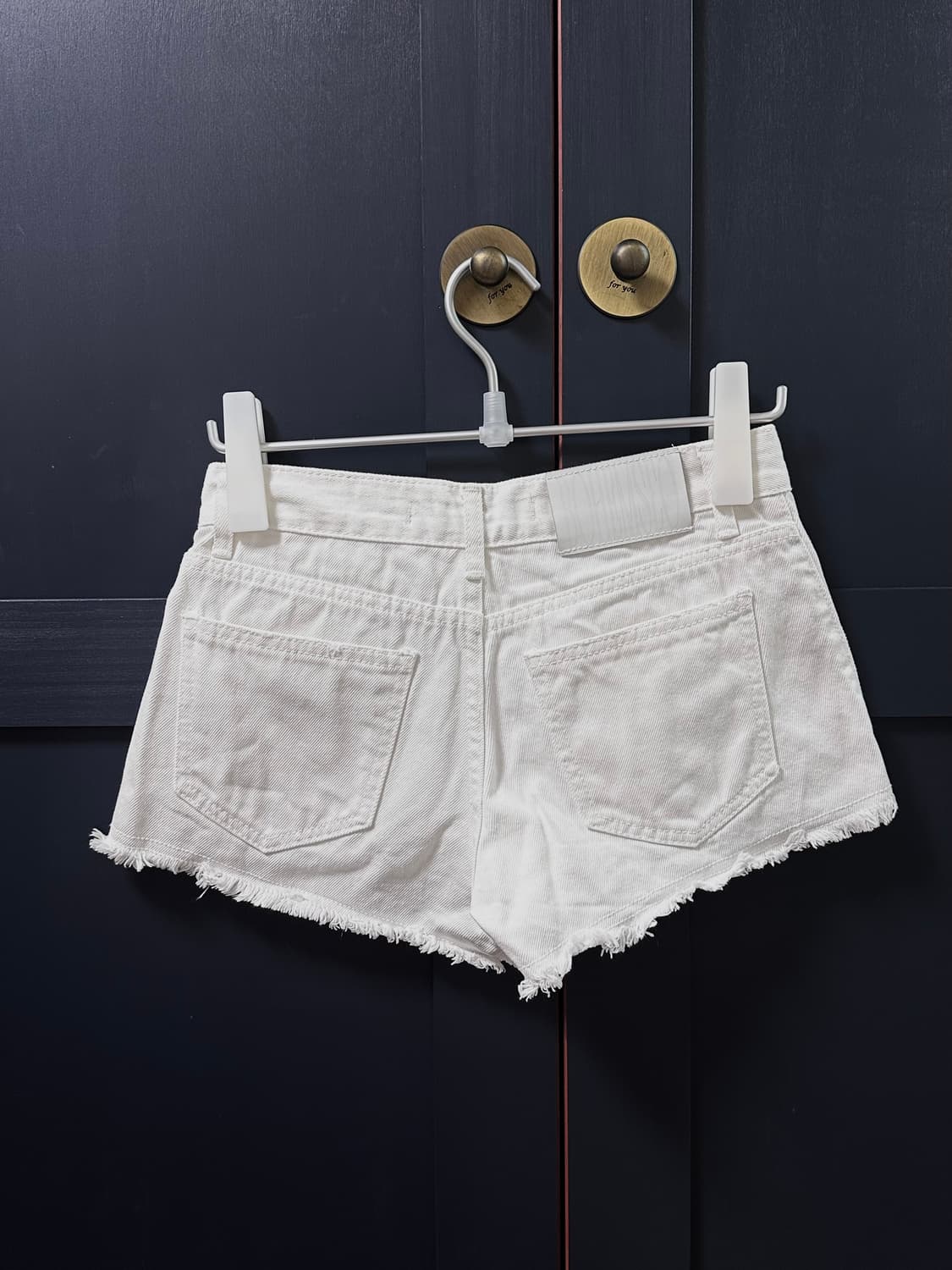 보헤미안서울 웨스턴 포켓 쇼츠 화이트 s 상품이미지3