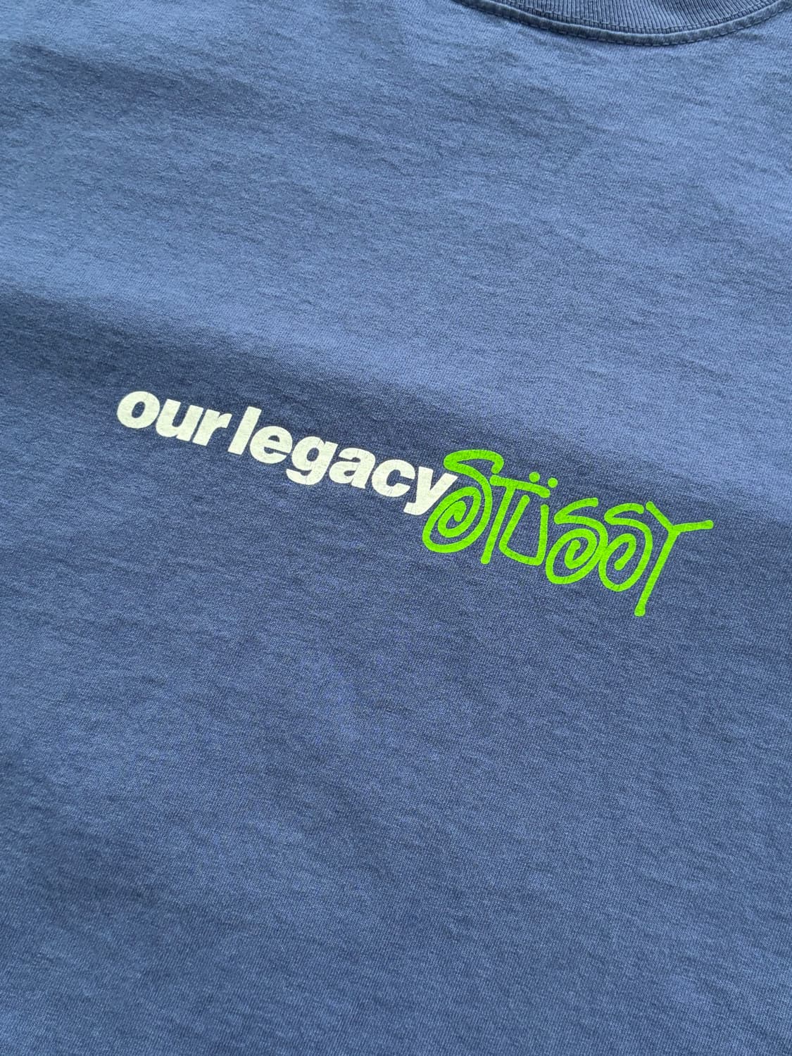 stussy 스투시x아워레가시 워크샵 스포츠 피그먼트 다이드 티셔츠 L  상품이미지4