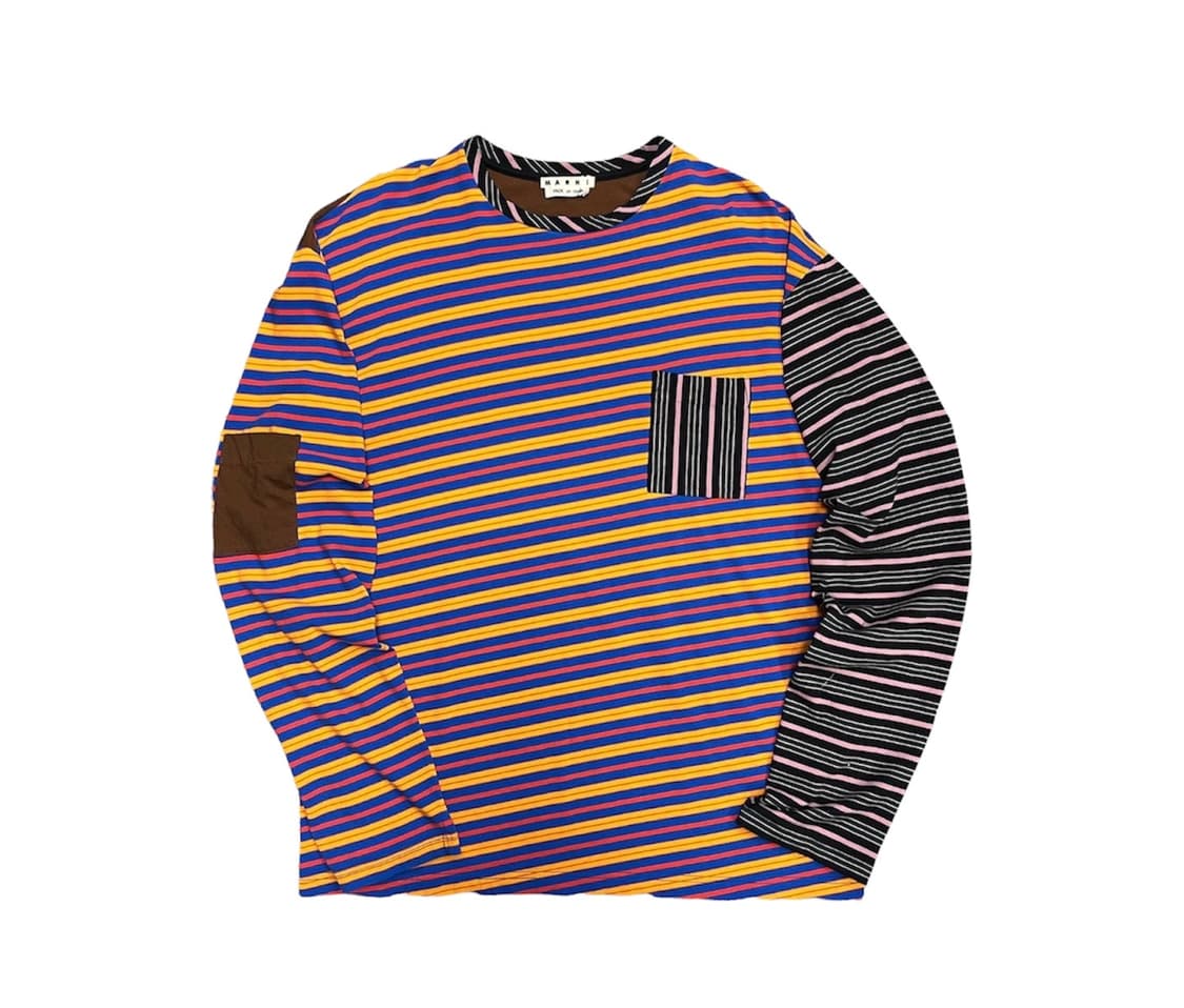 마르니 스트라이프 롱 슬리브 셔츠 상품이미지2