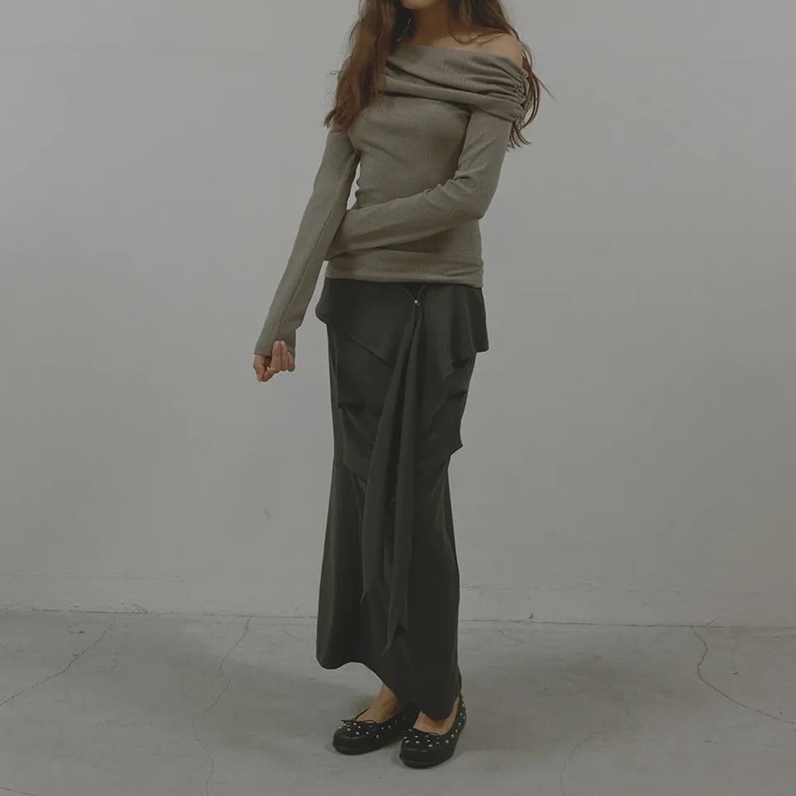 아수라 스터드 플랫슈즈 상품이미지4