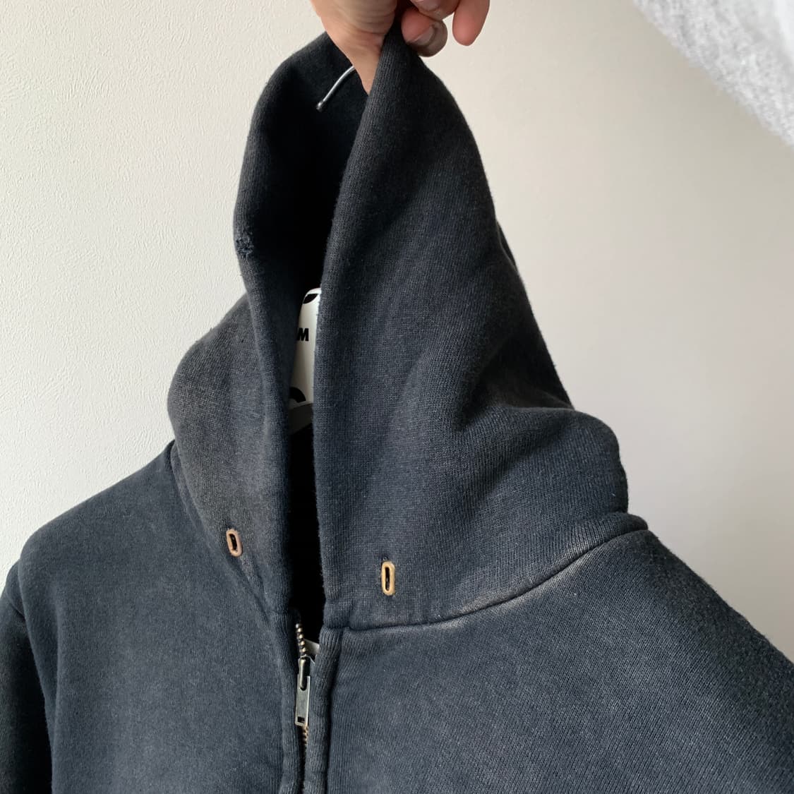 25aw 빈티지 스웻 후드집업 상품이미지4