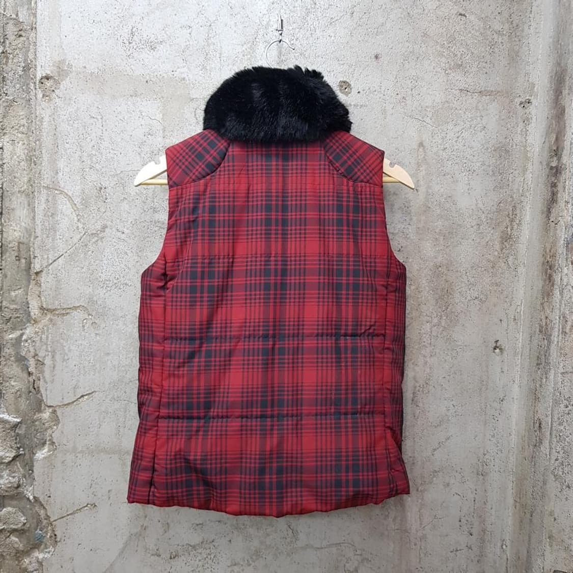 로렌 랄프로렌 체크 패딩 베스트 S사이즈  상품이미지2