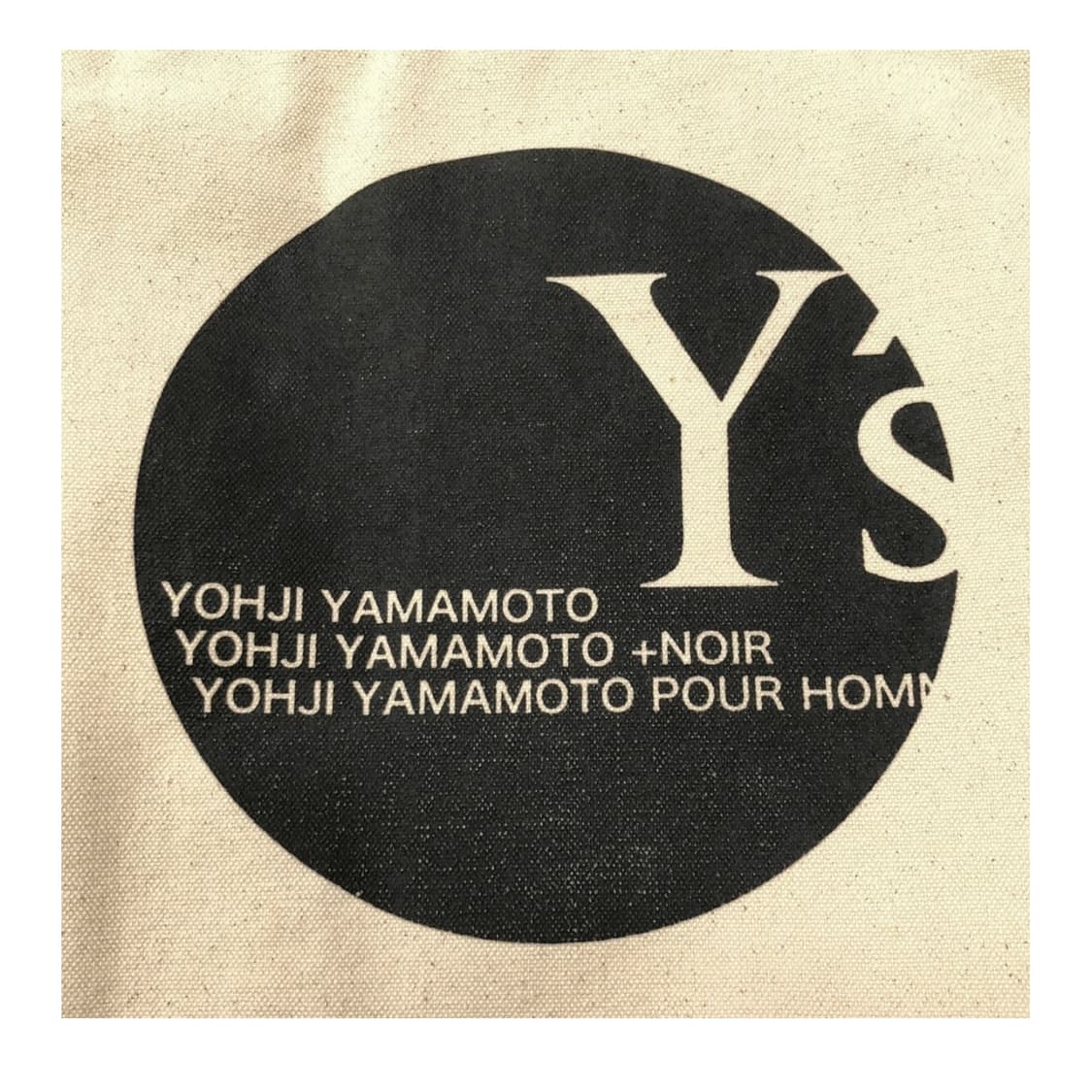 요지 야마모토 캔버스 토트백 상품이미지6