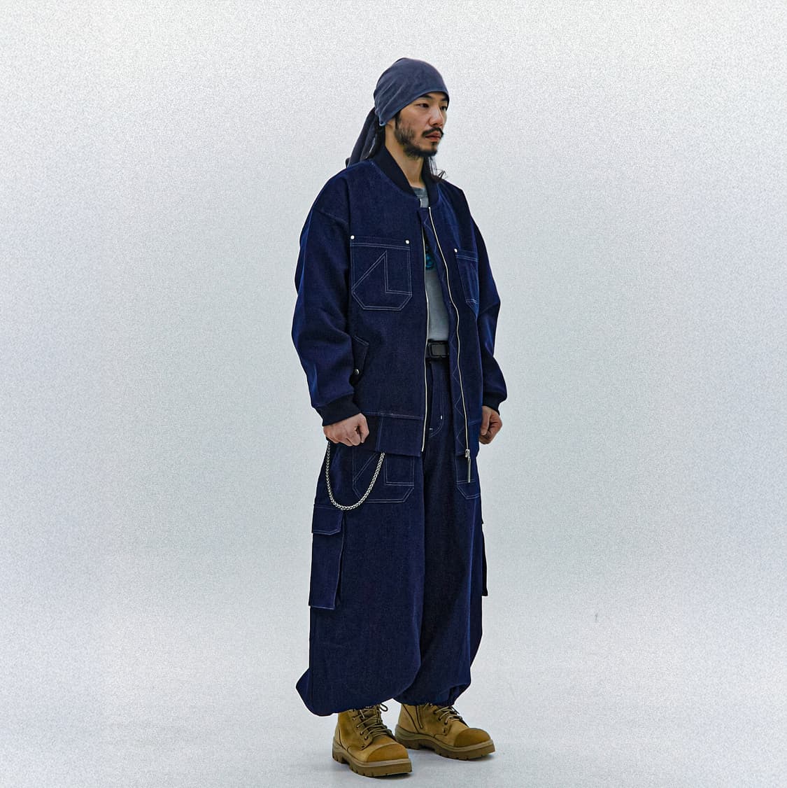 Unwashed Denim Work Pants(XL) 상품이미지5