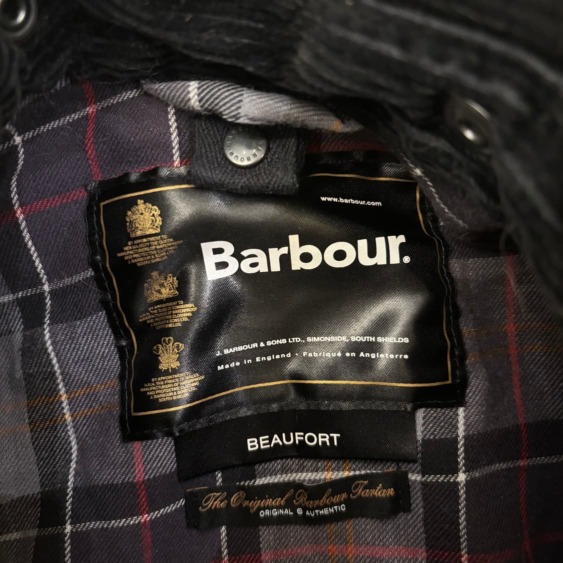 바버 뷰포트 페이드 왁스 자켓 상품이미지4