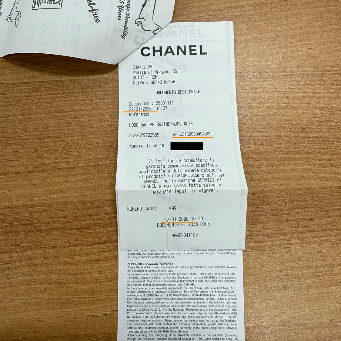 샤넬 25백 미니 블랙 골드 ( 미개봉 / 새상품 / 선물 추천 ) 상품이미지10