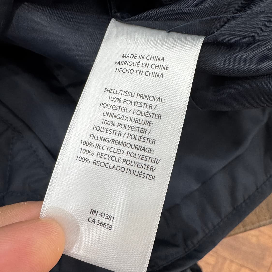 여성용 S 폴로 랄프로렌 네이비 퀼티드 자켓  상품이미지7