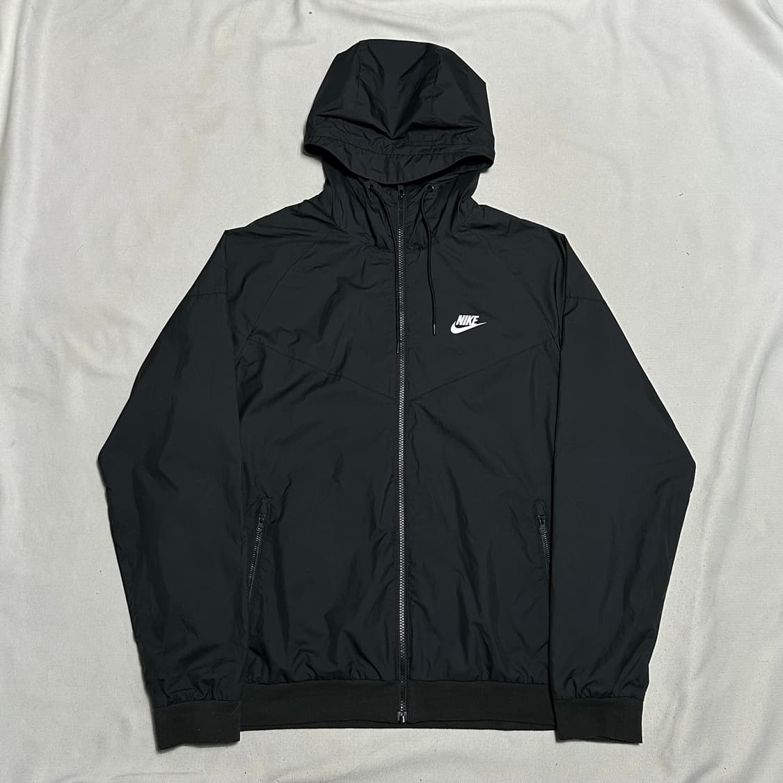 L 나이키 블랙 후드 바람막이 상품이미지2