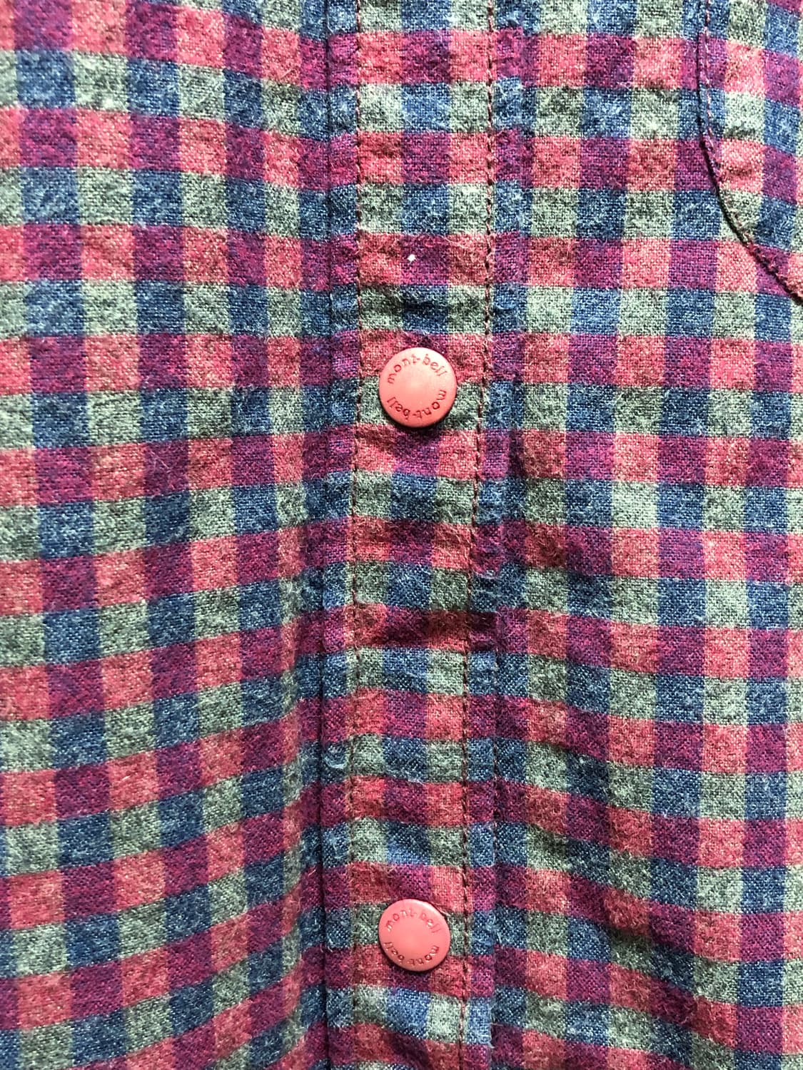 몽벨 체크 셔츠(S / Japan) 상품이미지4