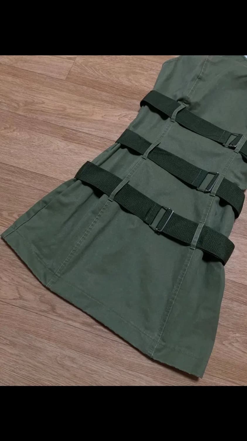 자라 ZARA 민소매 벨티드 원피스 상품이미지4