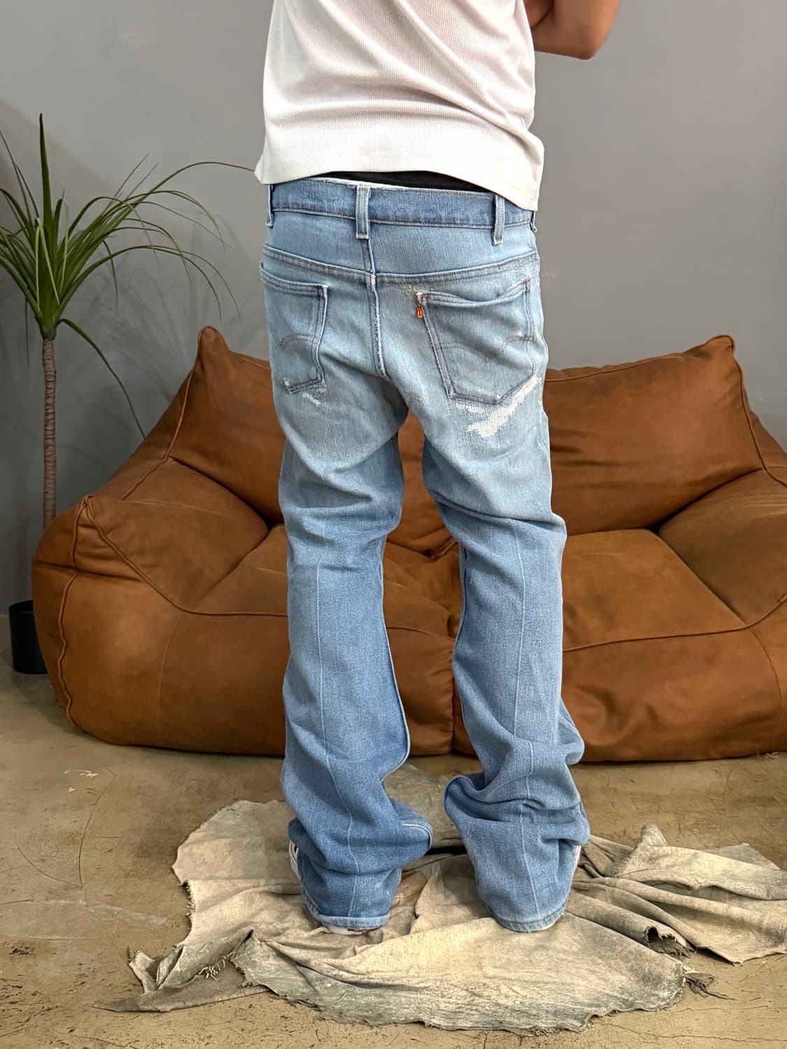 90's MADE IN USA 🇺🇸 리바이스 517 부츠컷 오렌지탭 상품이미지1