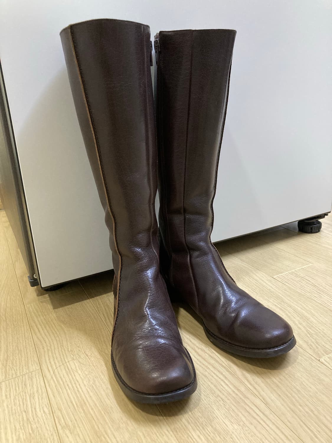 Tsumori Chisato Walk 브라운 롱부츠 상품이미지1