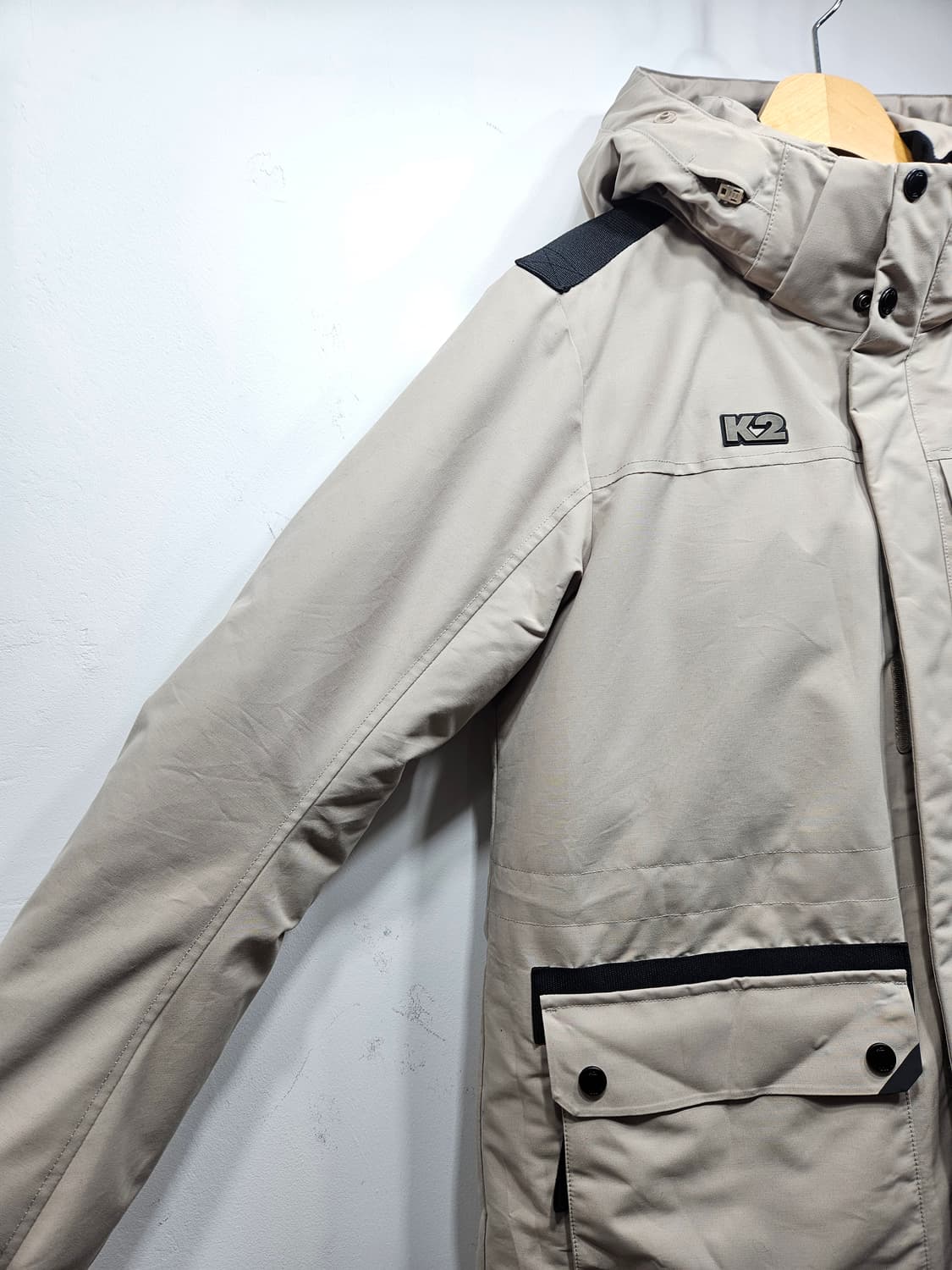 K2 구스다운 패딩 100 (후드털 없음) 상품이미지6