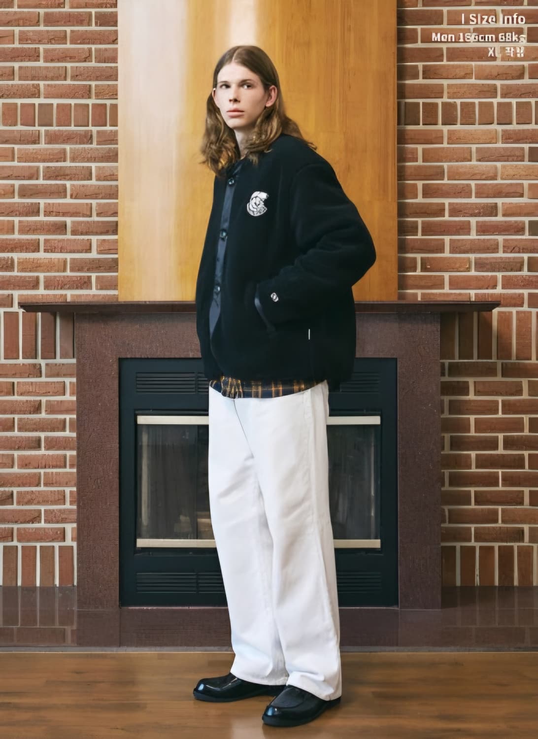 이벳필드 베츠 카라리스 보아자켓 L 상품이미지9