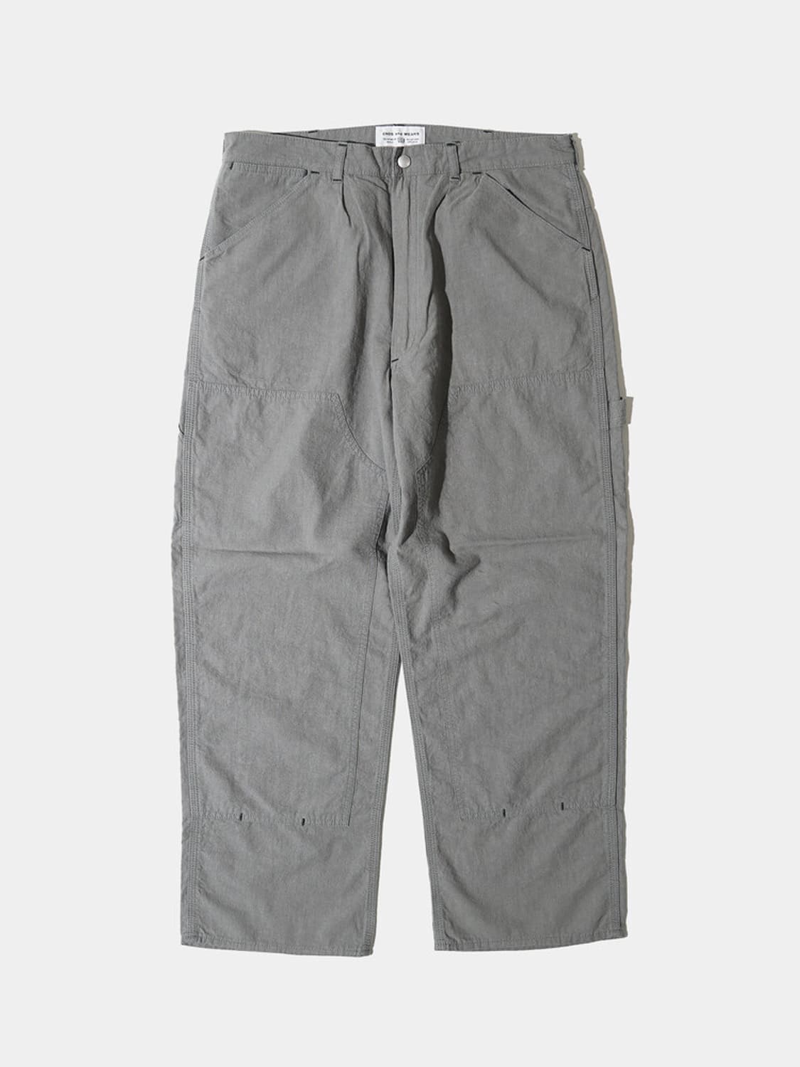 엔즈앤드민즈 더블니 페인터 팬츠 그레이 m 상품이미지1