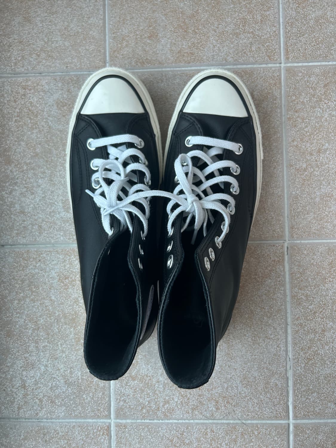 컨버스 척 70 레더 블랙 270 상품이미지2