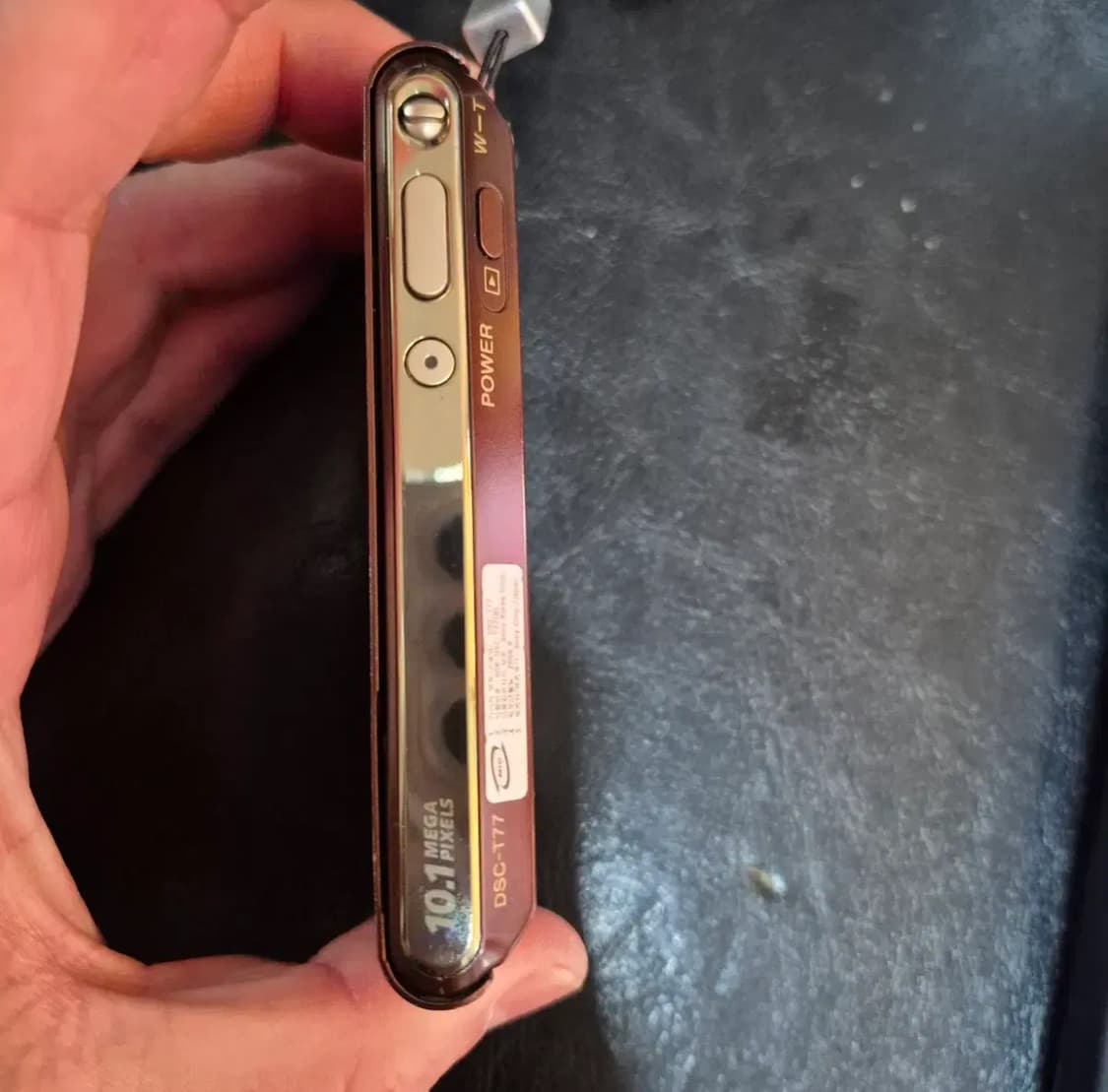 (초희귀)소니 사이버샷 dsc-t77 디카 브라운 상품이미지3