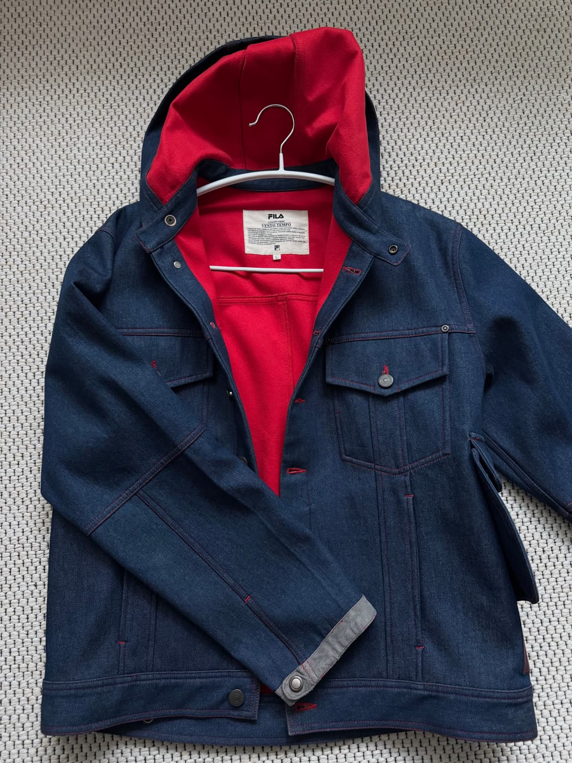 휠라 Fila 빈티지 청자켓 상품이미지1