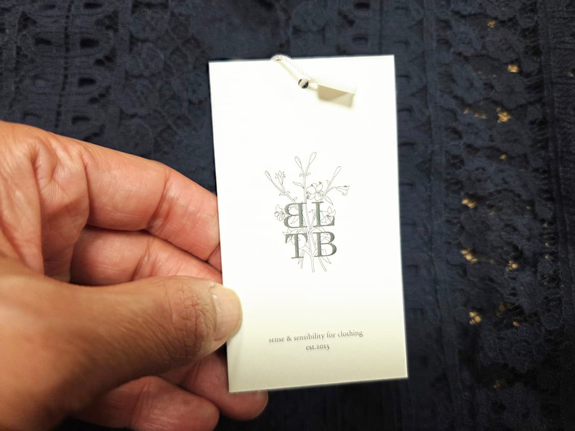 비엘비티(BLBT) 레이스 셔츠원피스 55-66 새상품 상품이미지6