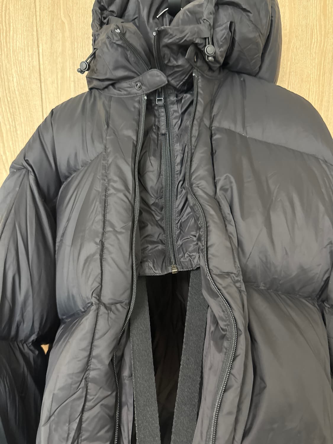 누마레 EE 패딩 Down Parka Black (L) 상품이미지5