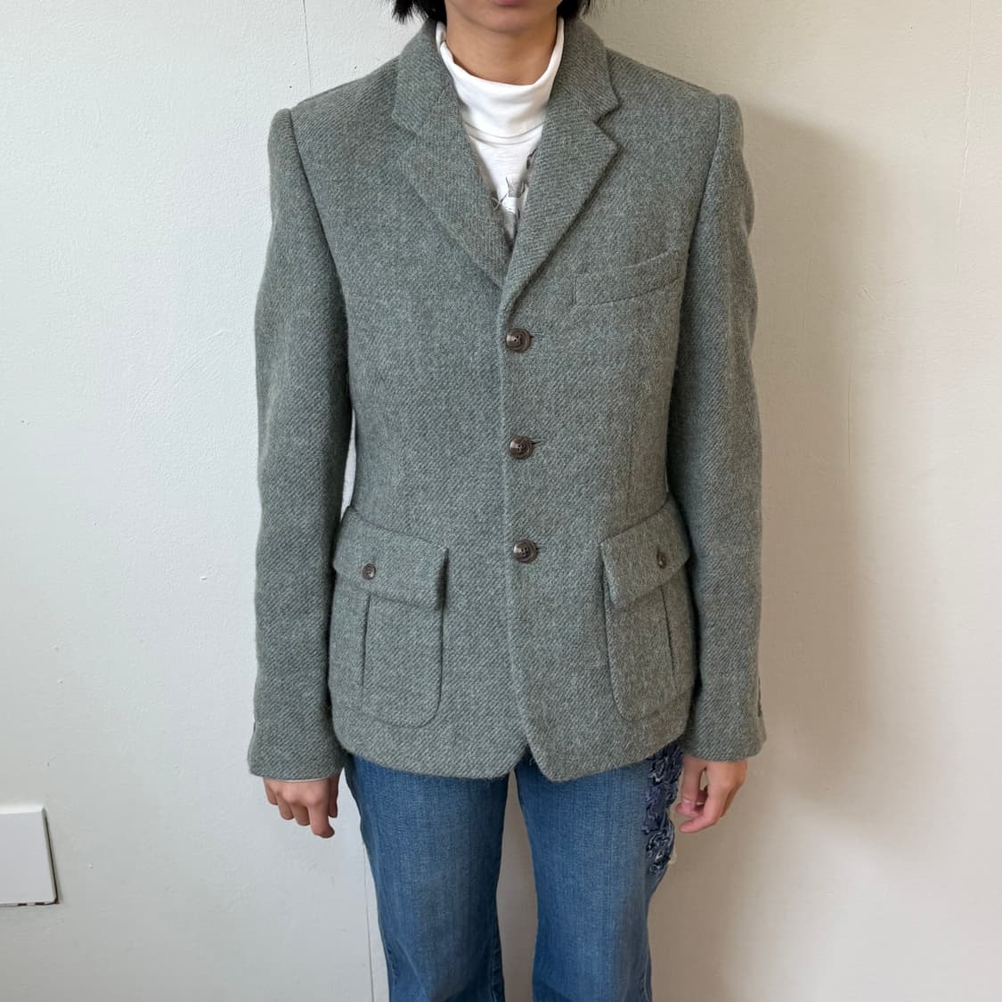 폴로랄프로렌 알파카 트위드자켓 상품이미지1