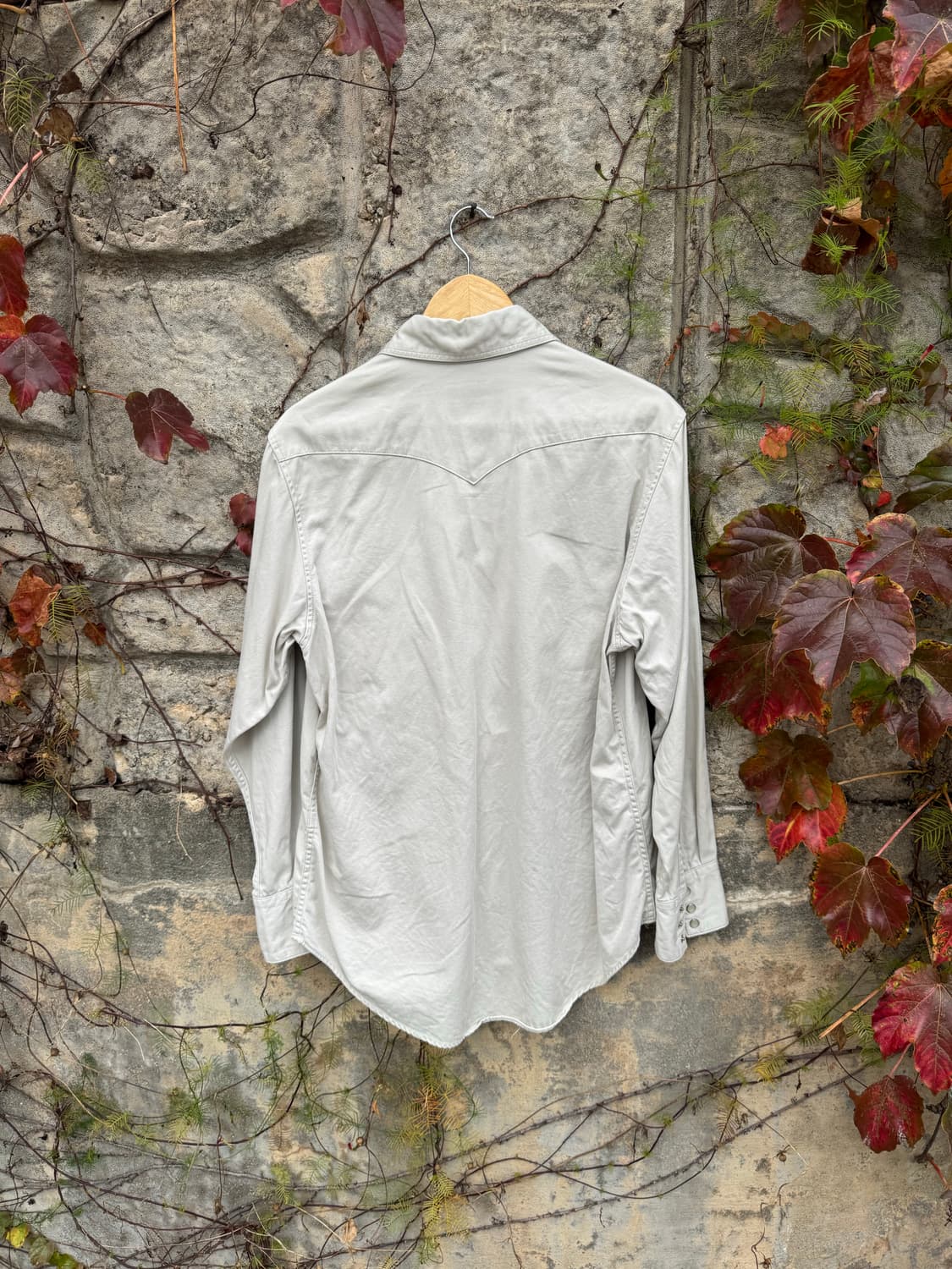 Lee 제팬 빈티지 웨스턴 셔츠 오트밀 M 상품이미지2