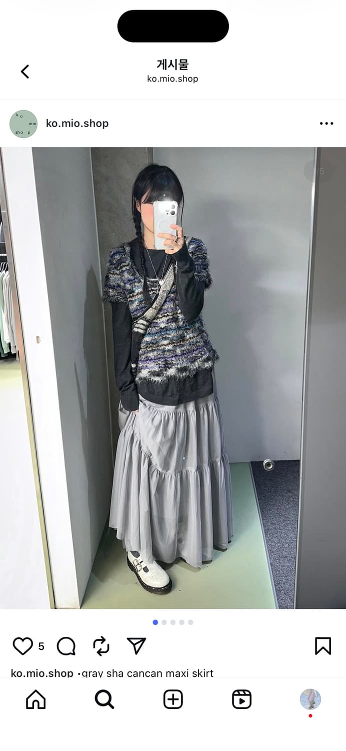 코미오 빈티지 패치워크 크로스백 상품이미지8