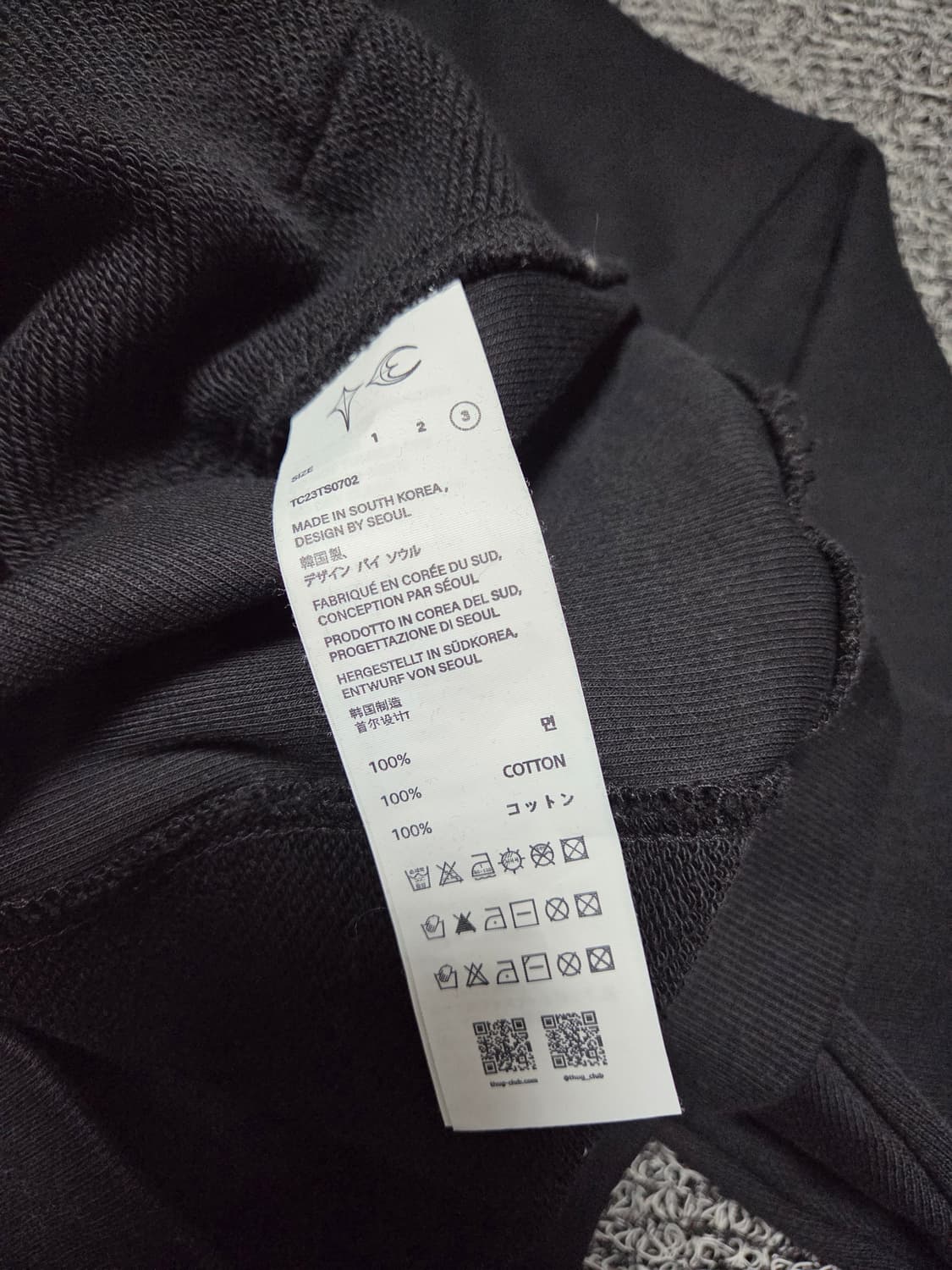 떠그클럽 후드티셔츠/3사이즈 상품이미지5