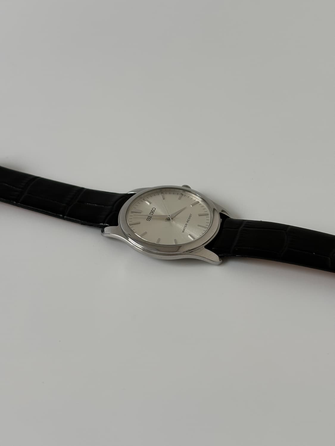 2000s Sunburst Dial Silver Quartz 상품이미지6