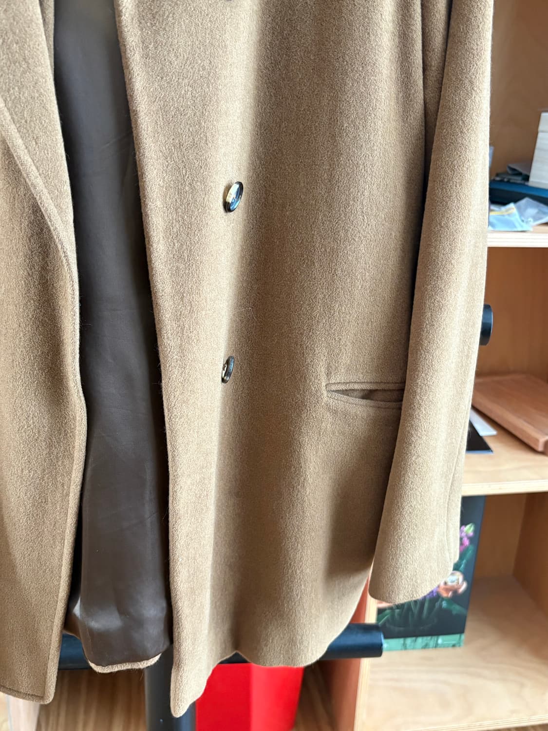 질샌더 스탠드카라 앙고라 자켓 상품이미지6