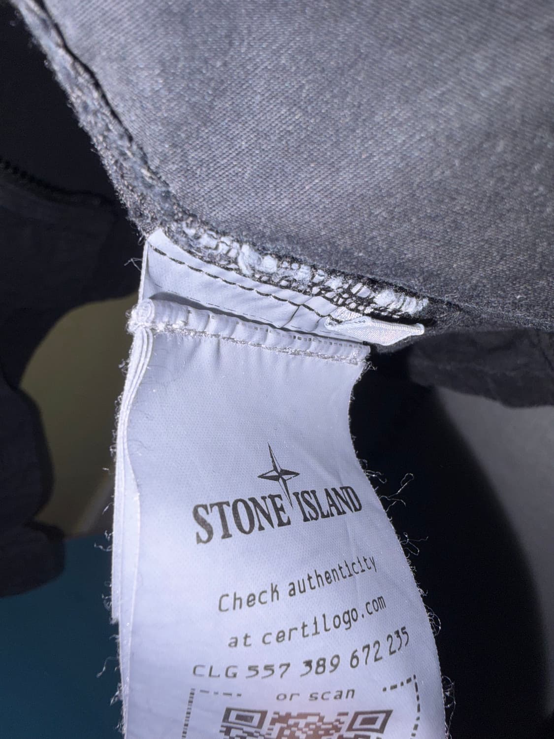 스톤아일랜드 21FW 올드이펙트 오버셔츠 블랙 L 급처 상품이미지6