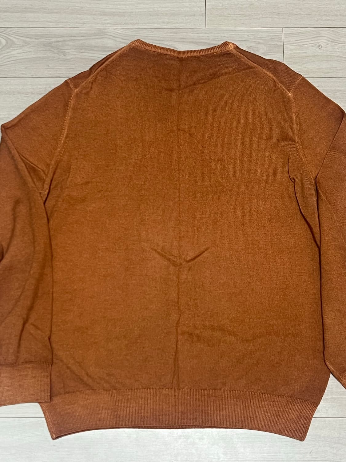 이태리 빈티지 니트 오렌지 상품이미지3