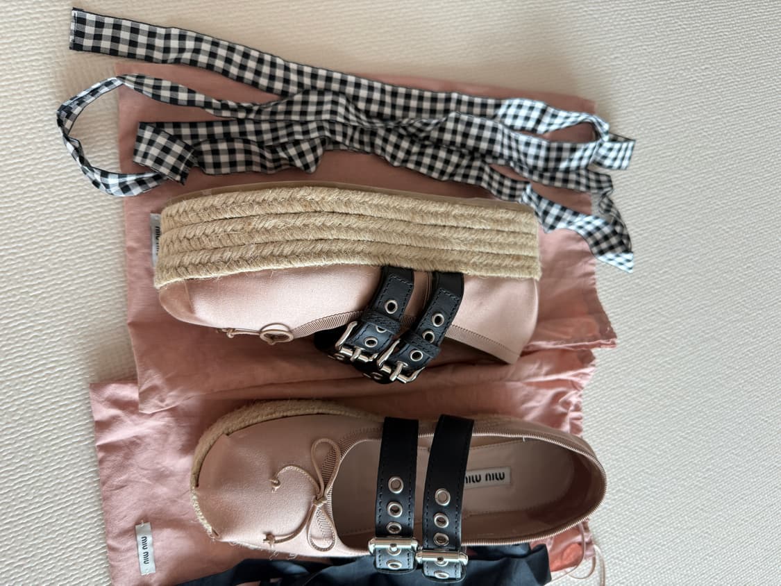 미우미우 발레리나 에스파듀37 상품이미지2