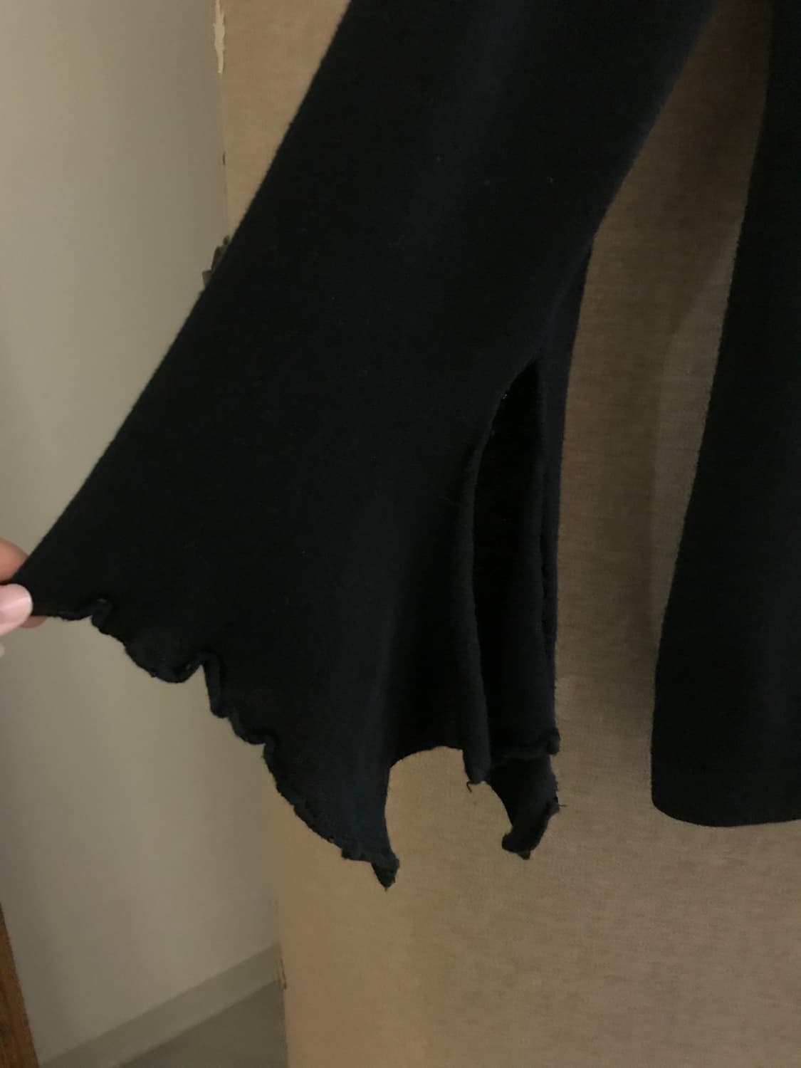 vintage frill black knit 상품이미지9