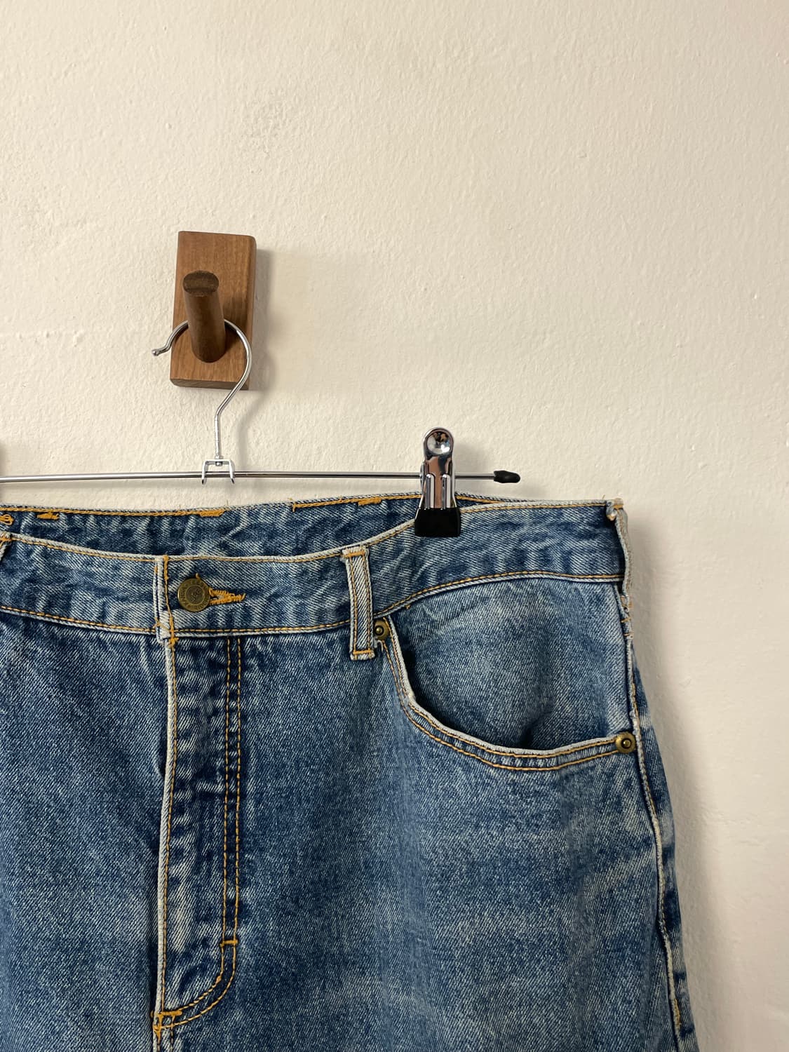 리 데님 팬츠  상품이미지4