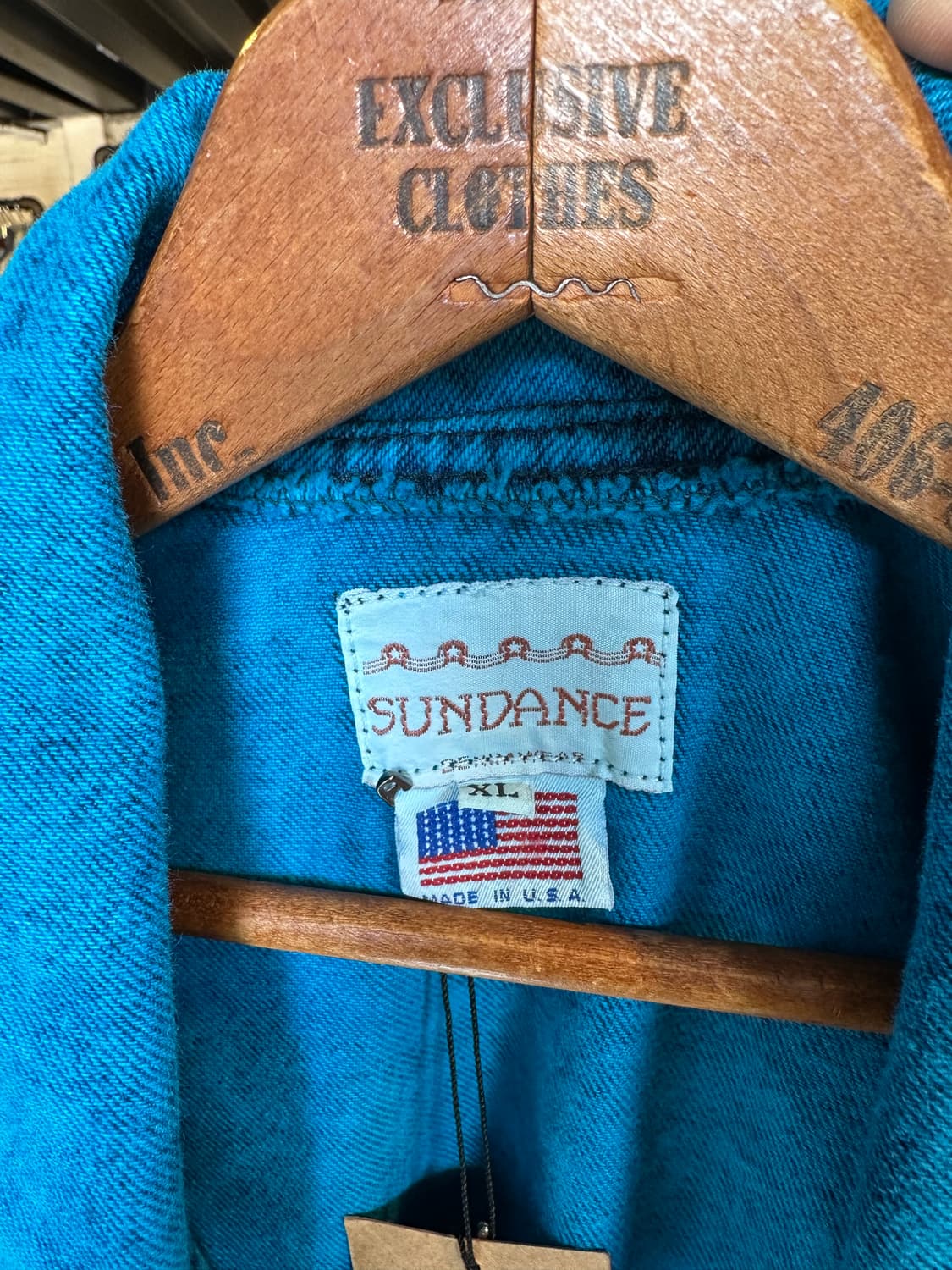 90s 에스닉 히피 코튼 가운 코트 made in usa 상품이미지8