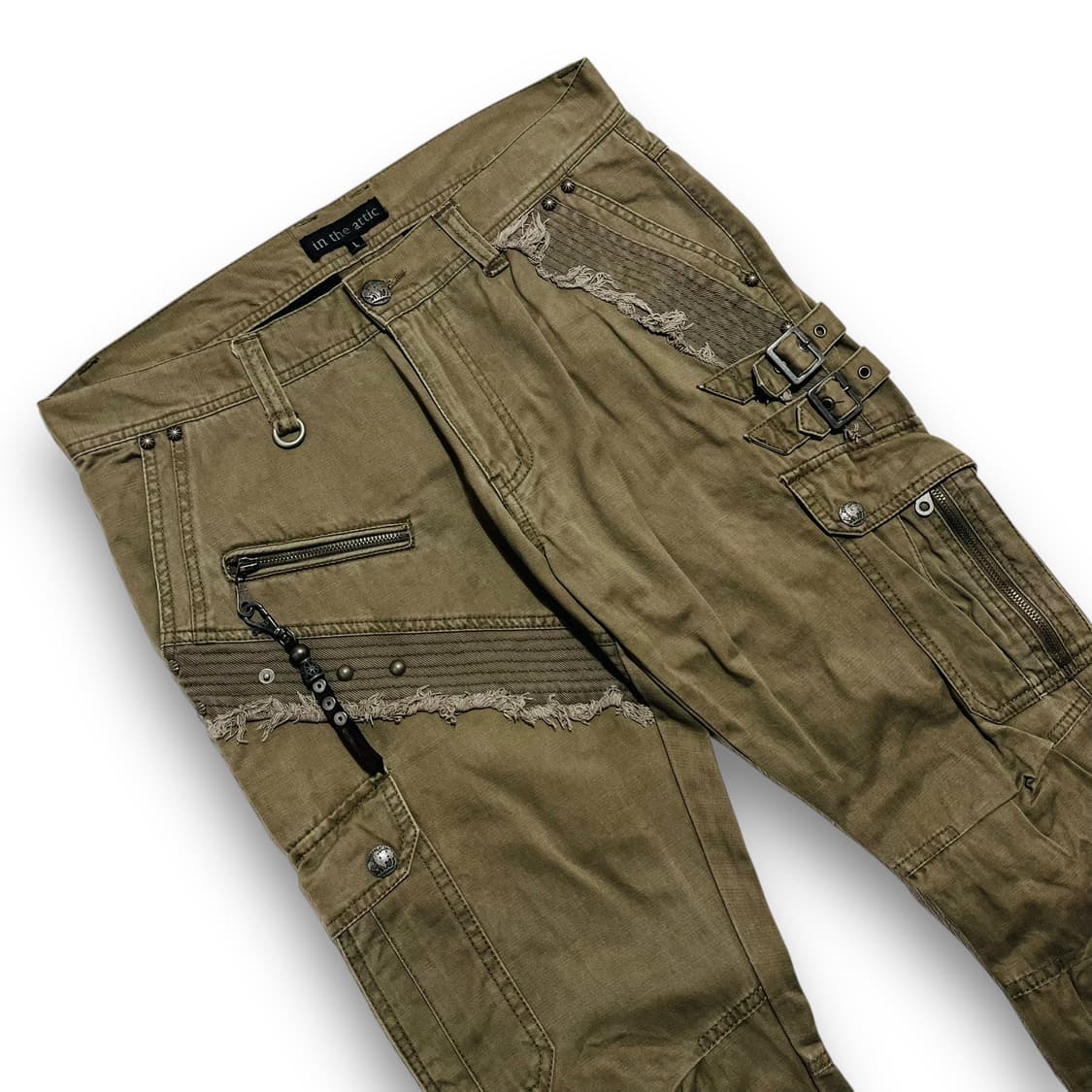 인 더 애틱 트로이 스터드 음각 카고 팬츠 상품이미지2