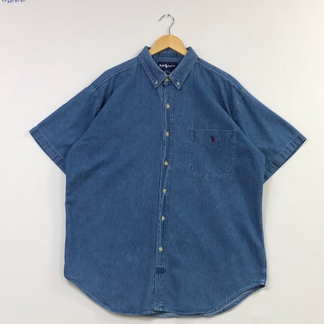 Xxl 폴로 데님 셔츠 상품이미지2
