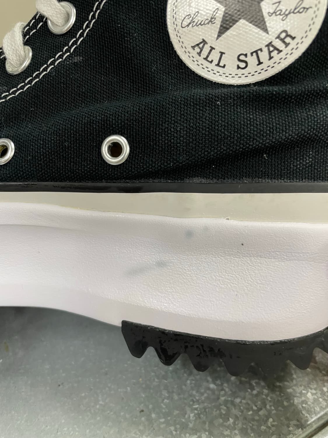 컨버스 런스타 하이크 블랙 화이트 250 (gr-5480) 상품이미지8