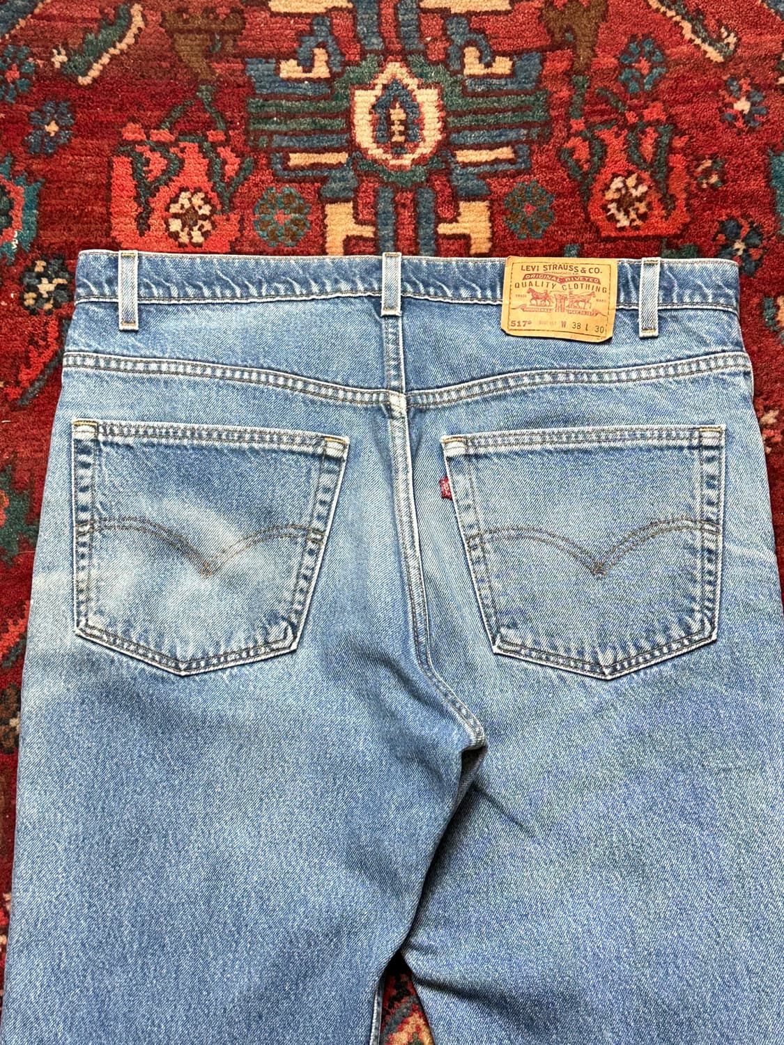 90's USA Made 리바이스 517 부츠컷 플레어진 상품이미지6