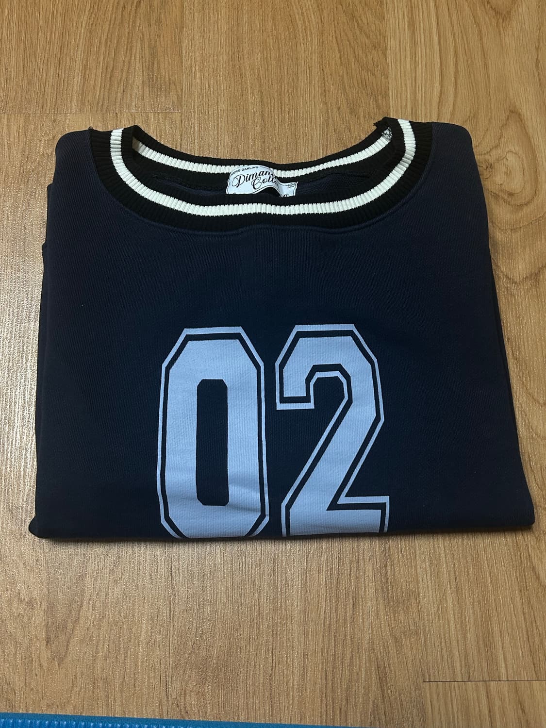 디망쉬 SPORTY OVERSIZE SWEATSHIRT (NAVY) 상품이미지5