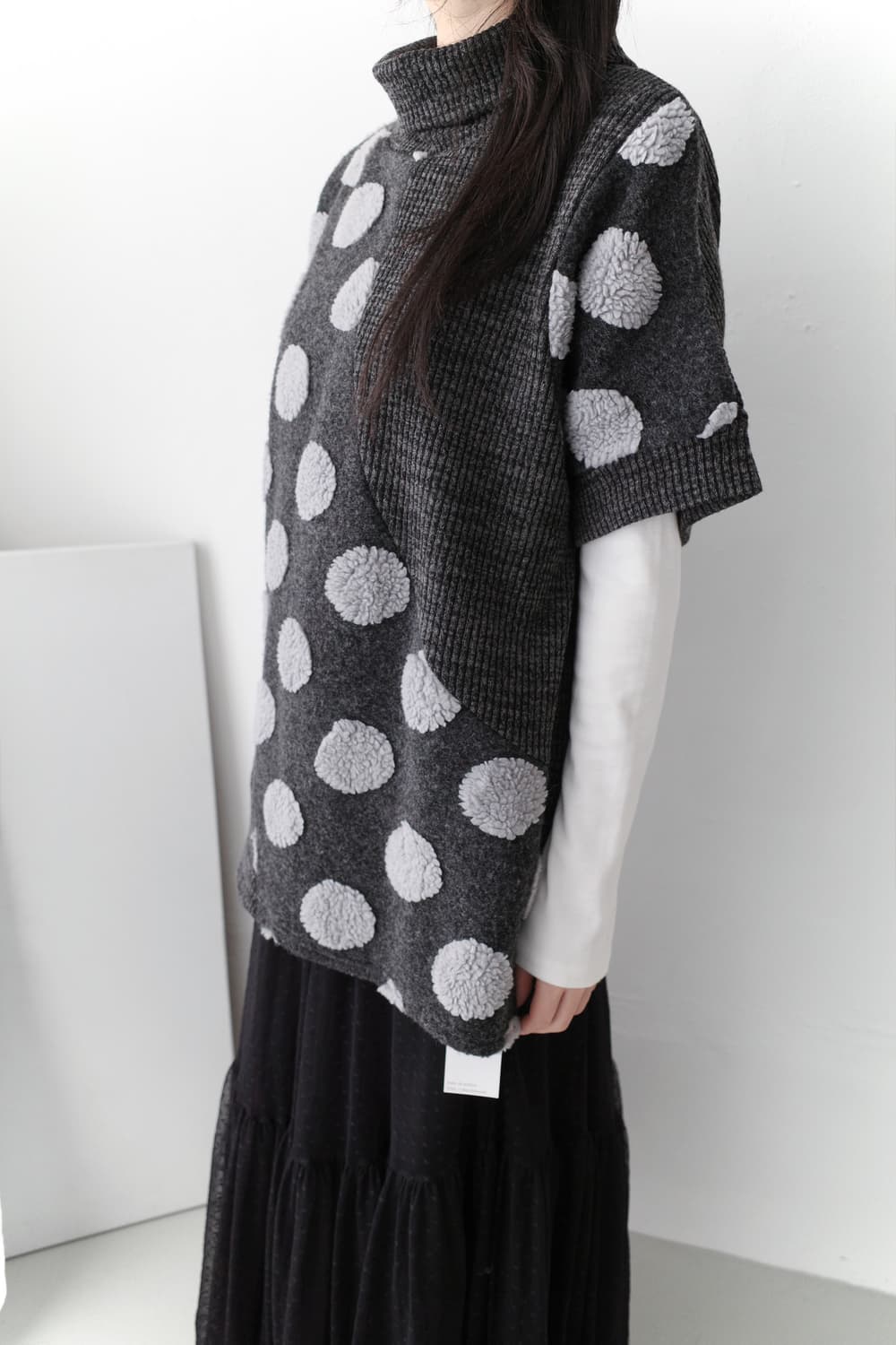 dot half knit 상품이미지7
