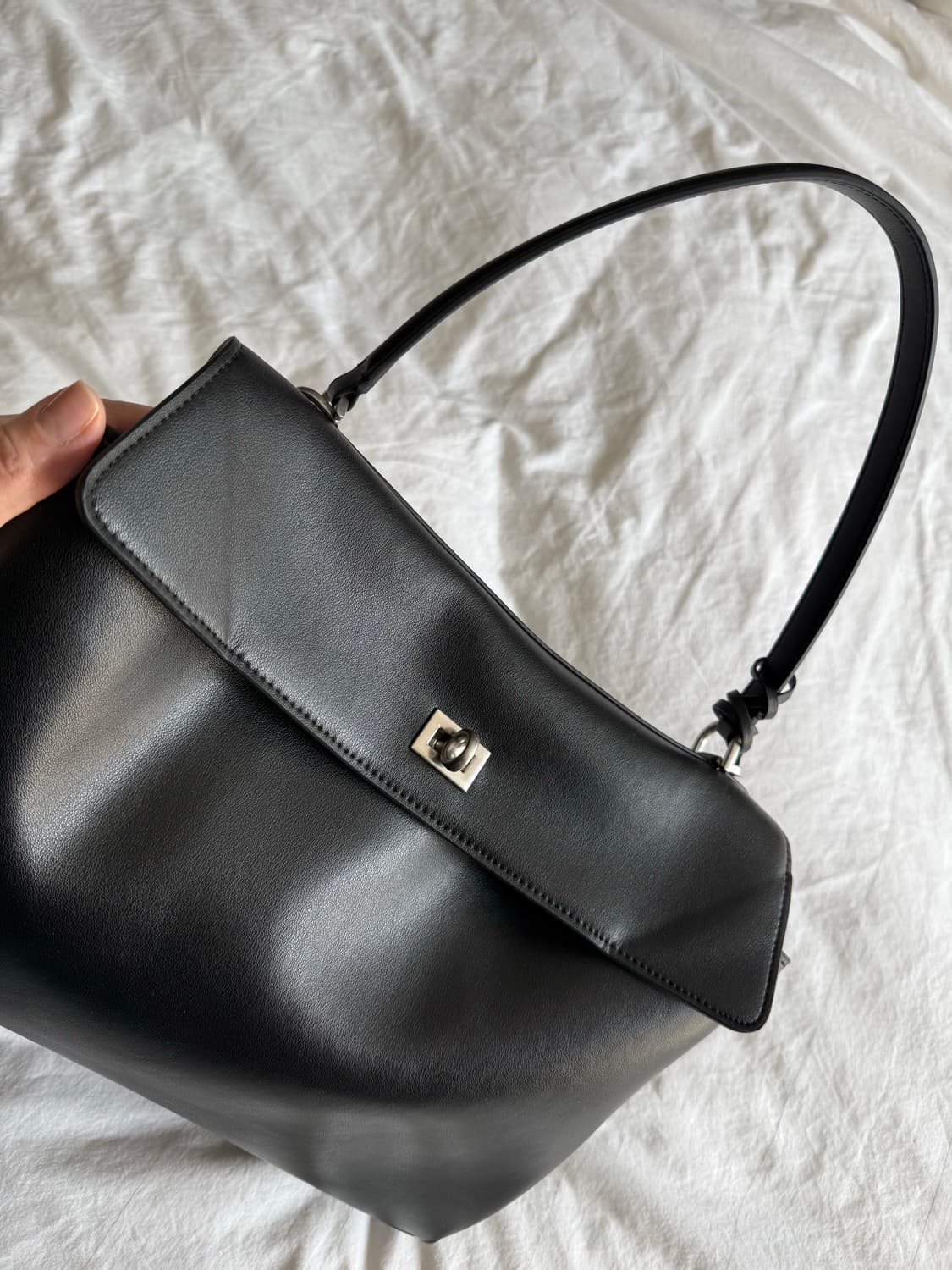 여성 스퀘어 소가죽백 상품이미지8